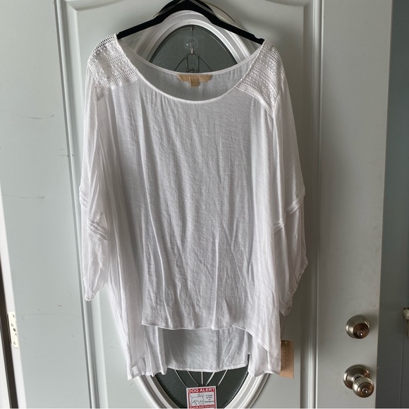 NWT Hope & Harlow top blouse white cotton SZ 2X. - Picture 3 of 10